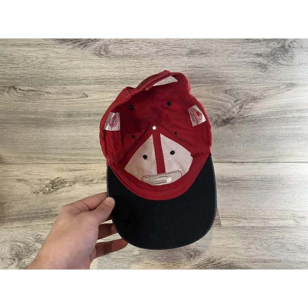 UGA Georgia Bulldogs‎ Dawgs Signatures Brand NCAA Red Strapback Cap College